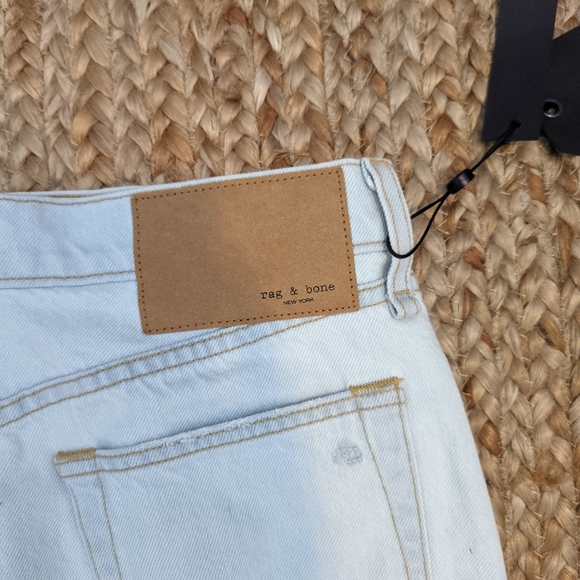 Rag & Bone High Waist Denim Miniskirt - Picture 8 of 8